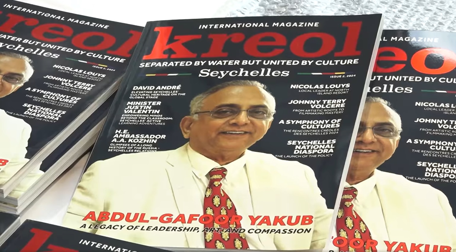 Dezyenm edisyon ‘International’ kreol magazin