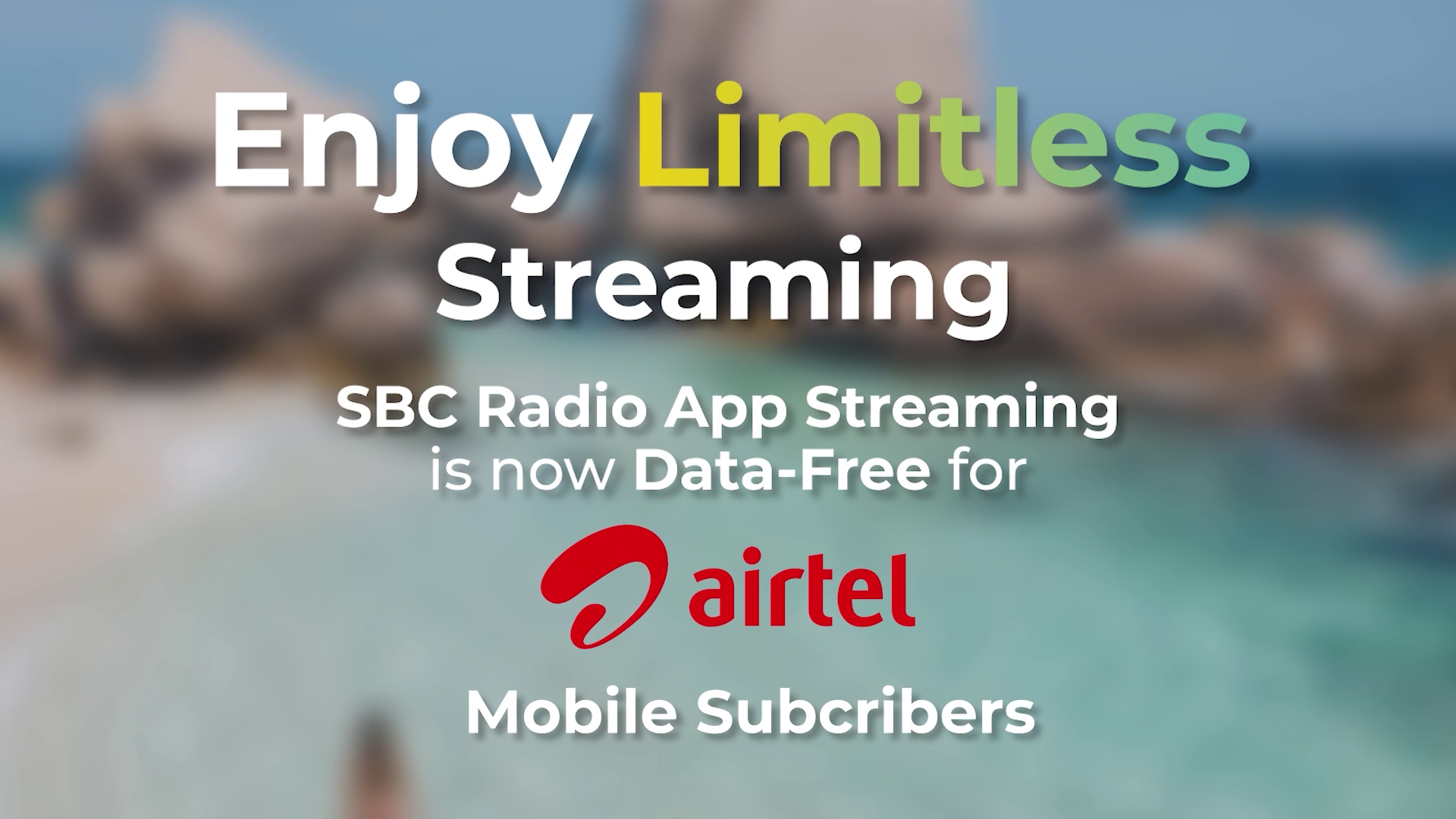 Nouvo Partenarya SBC ek Airtel: Akse SBC Radio App San Konsomasyon Data